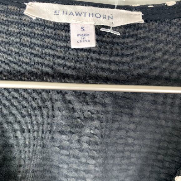 41Hawthorn Polka Dot Dress Size S NWT StitchFix V-Neck Fit & Flare Retro Mini - Picture 3 of 5